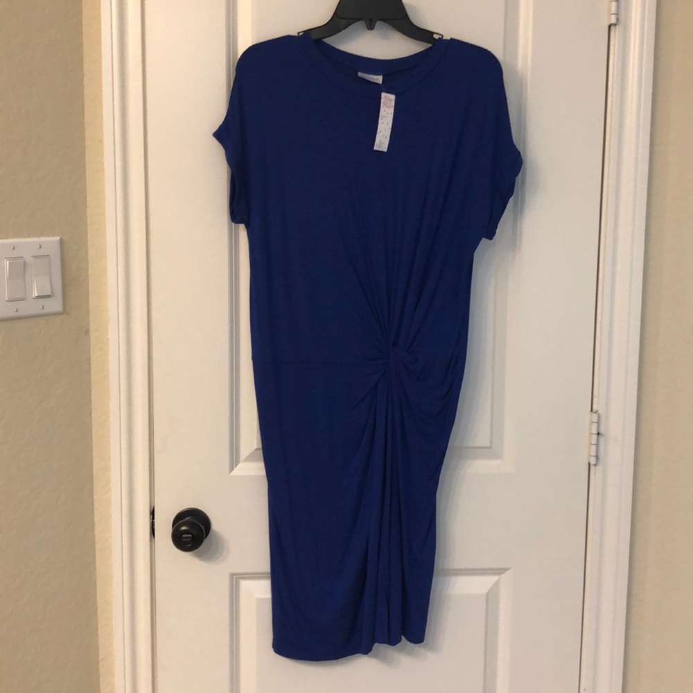 Blue dress